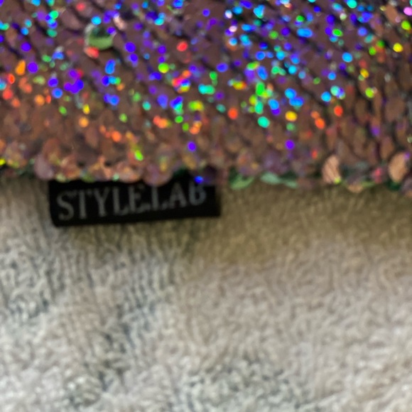 StyleLab Sequin Pouch - Picture 2 of 4